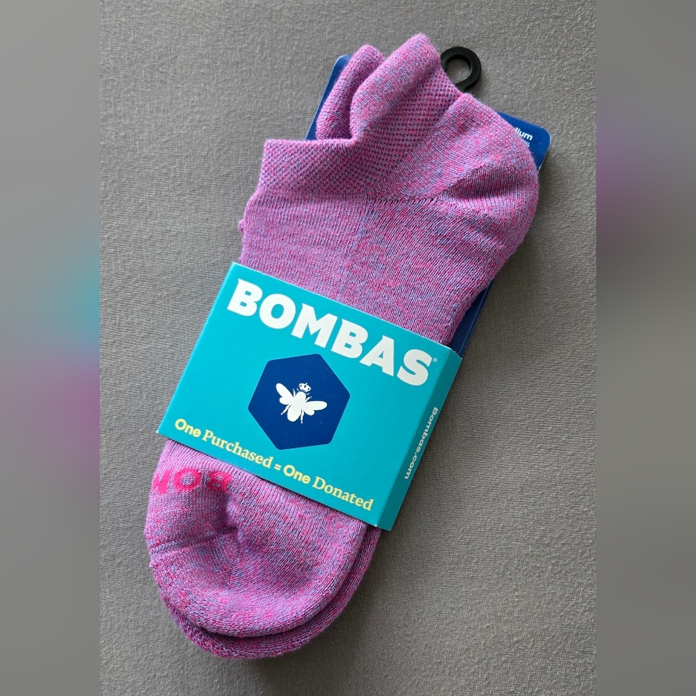 Women's Medium Purple Bombas Socks!
